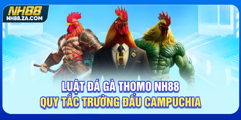 Luật Đá Gà Thomo NH88 - Quy Tắc Trường Đấu Campuchia