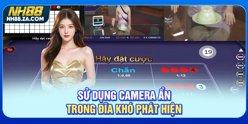 Sử dụng camera ẩn trong đĩa khó phát hiện