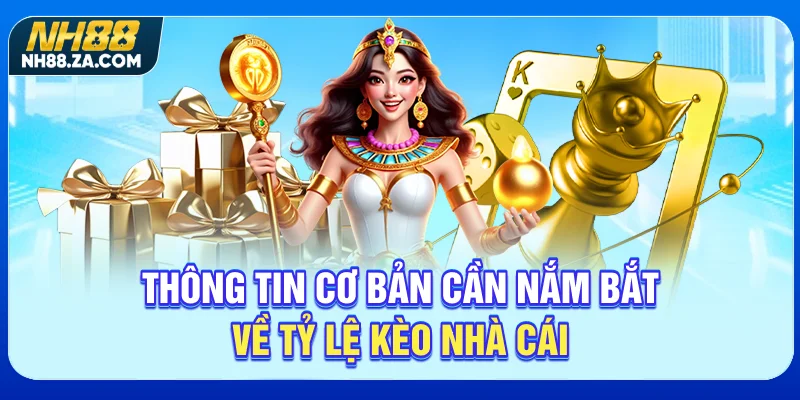 Thông tin cơ bản cần nắm bắt về tỷ lệ kèo nhà cái